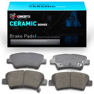 Hyundai Tucson Brake Pads - Rear - R1 Concepts - R1 Ceramic - `17-`25